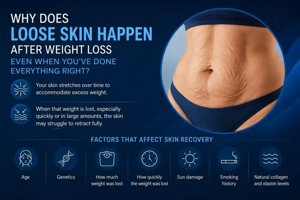 Why Does Loose Skin Happen After Weight Loss Even When You’ve Done Everything Right Leighton Buzzard?