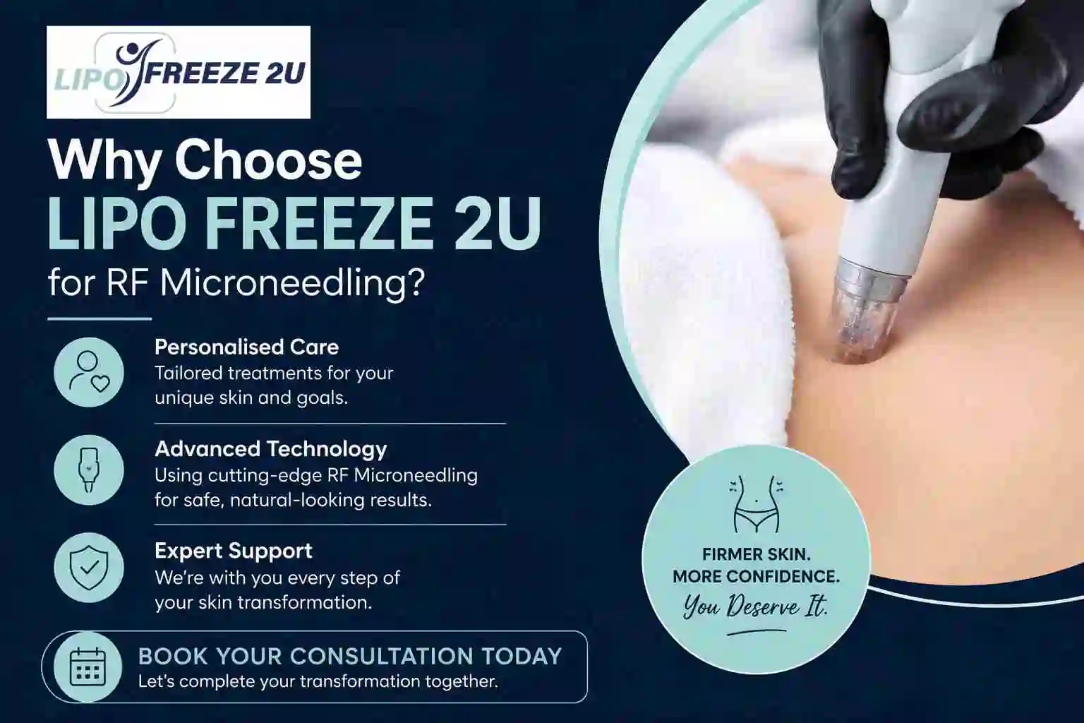 Why Choose LIPO FREEZE 2U for RF Microneedling Leighton Buzzard?